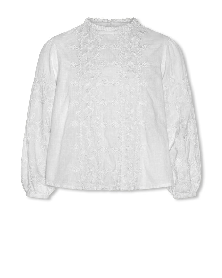 LIA SHIRT JEAN VINTAGE WHITE