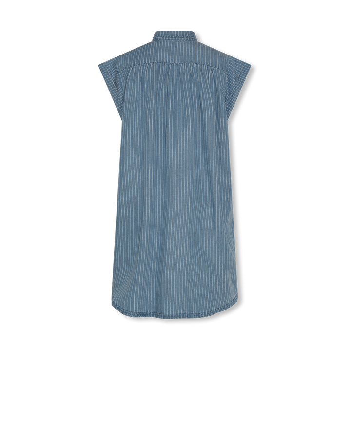 GEM DRESS STRIPE WASH MIDDLE