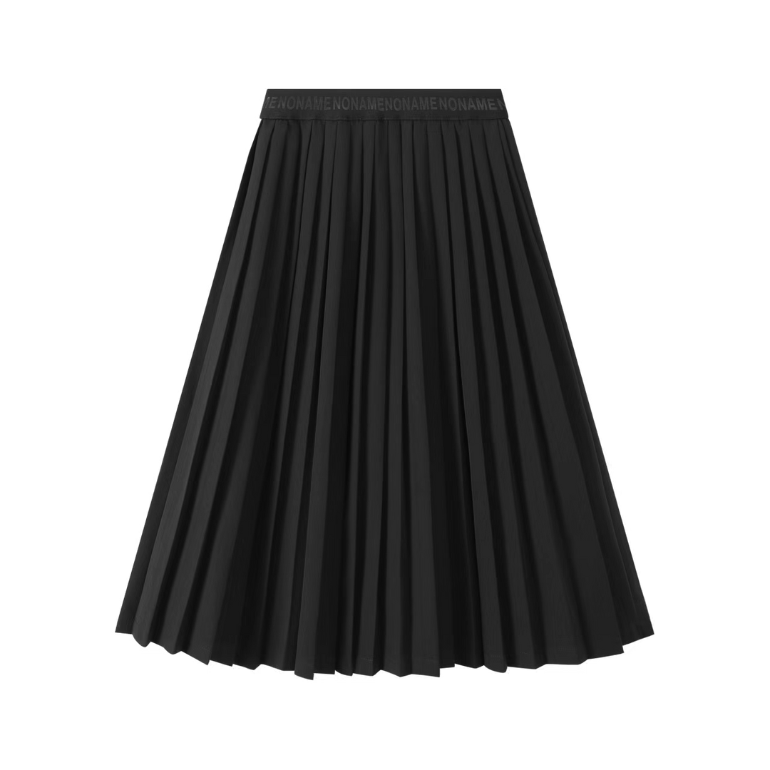 NO-414S Long Skirt - BLACK