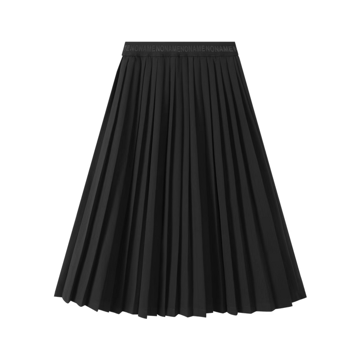 NO-414S Long Skirt - BLACK