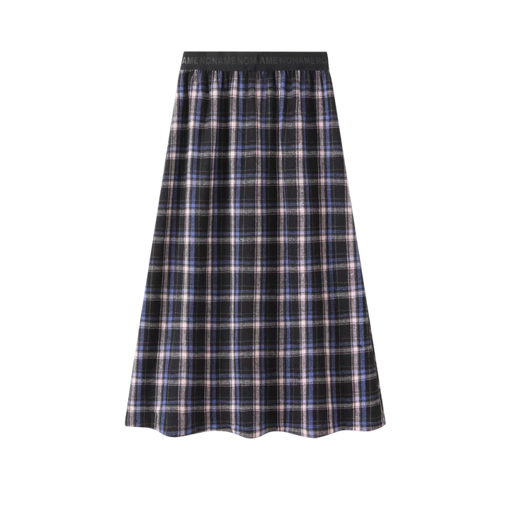 NO-1726 Long Skirt - BLACK