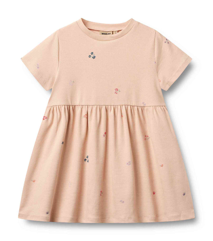 Jersey Dress Anna 1561-178a  ROSE FLOWERS