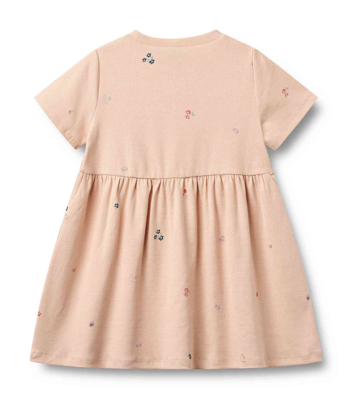 Jersey Dress Anna 1561-178a  ROSE FLOWERS