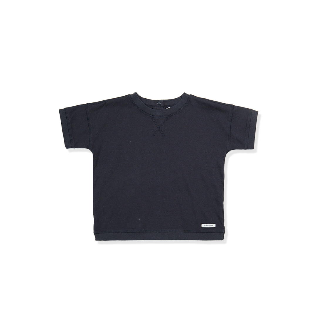 MILD PK HALF T-navy