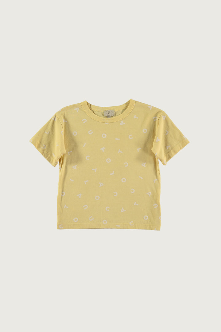 S033-YELLOW T-SHIRT-Sahara Sun