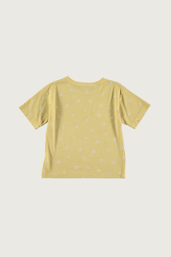 S033-YELLOW T-SHIRT-Sahara Sun