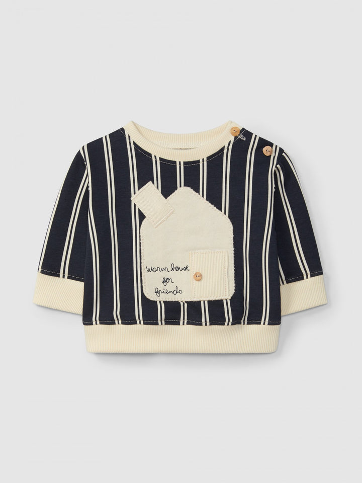 5W083-SWEATSHIRT W WARM HOUSE-036