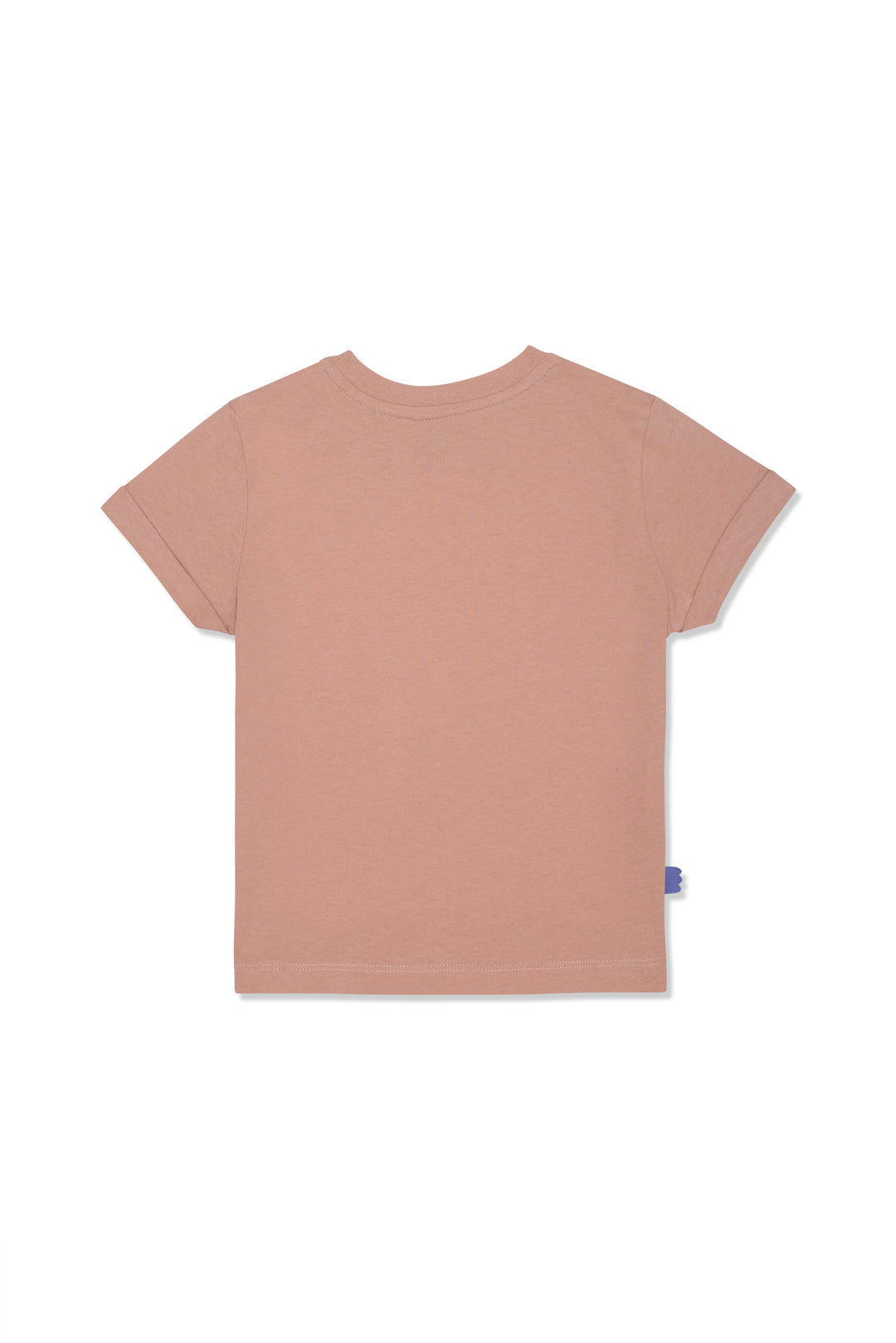 TEN BOTTLE KID TSHIRT-Misty Rose/Della Blue