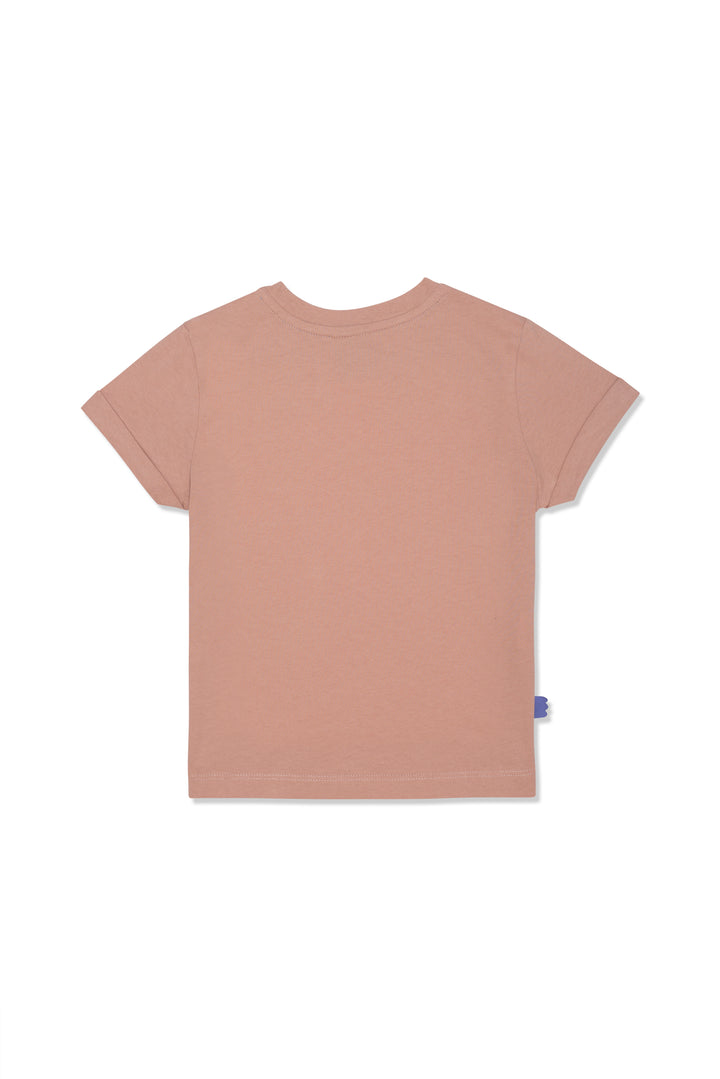 TEN BOTTLE KID TSHIRT-Misty Rose/Della Blue