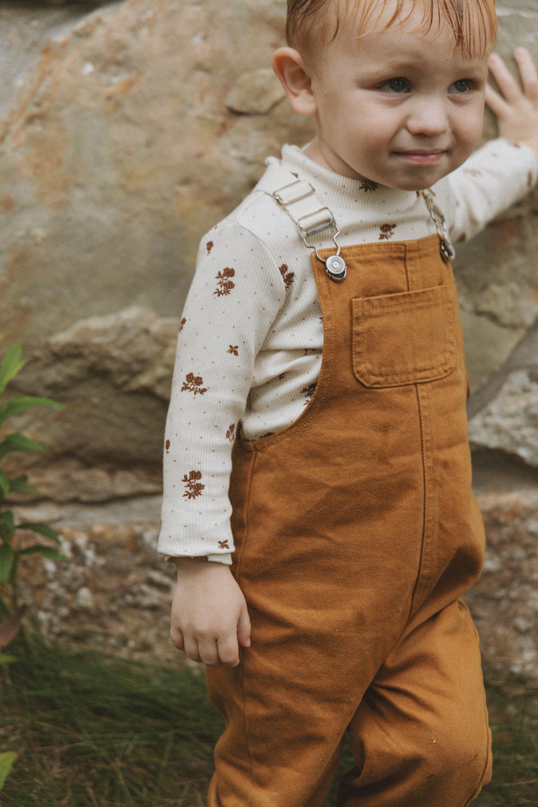 FAW26-BD3 DENIM OVERALL - Ochre