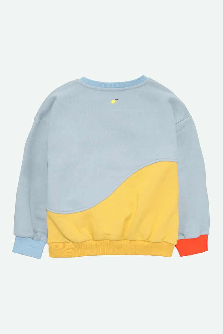 1828 134 Sweater - Zissou Blue/Reed Green