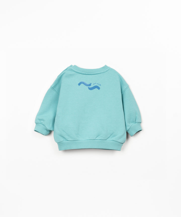 1AS11350 FLEECE SWEATER - P6183