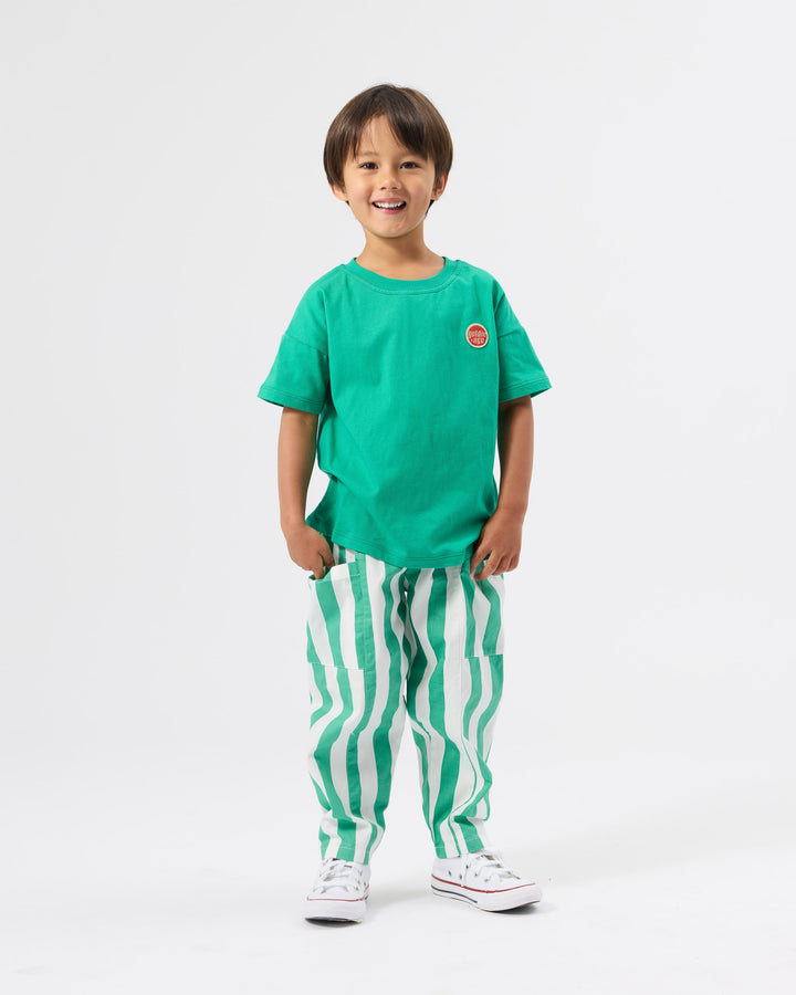 ESSENTIAL LOGO T-SHIRT GREEN