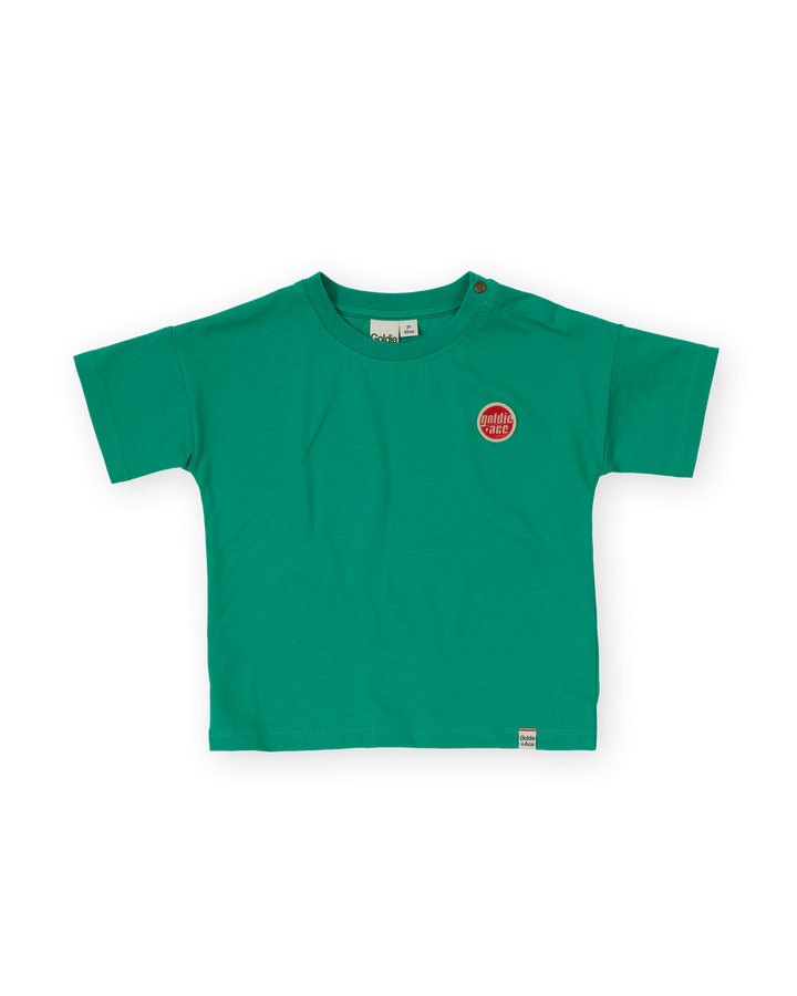 ESSENTIAL LOGO T-SHIRT GREEN