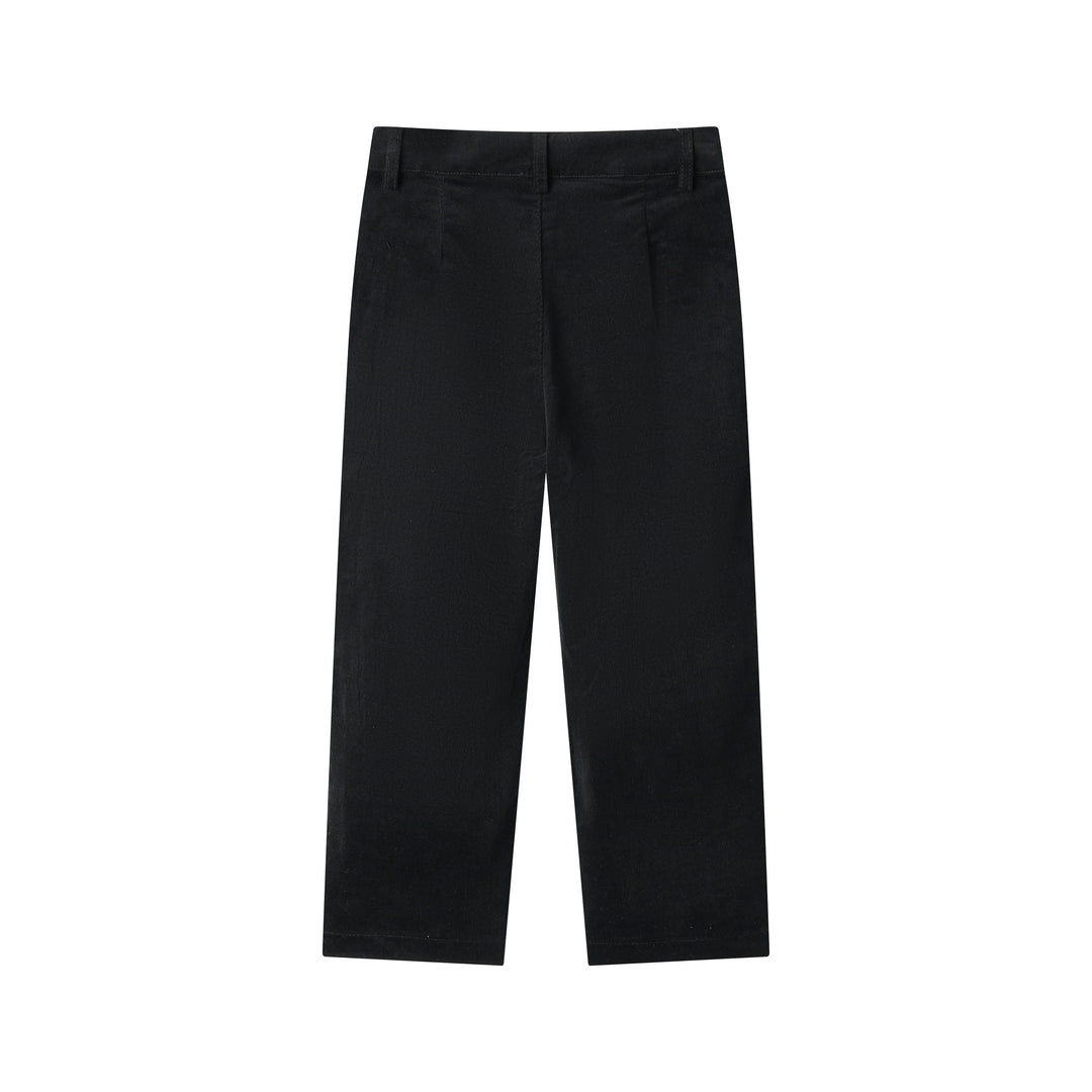 CORDUROY PANT-BLACK