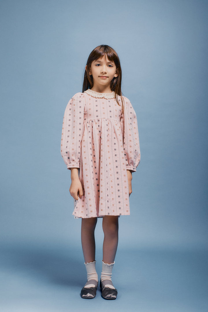 Claire Dress - Fall Floral Jaquard