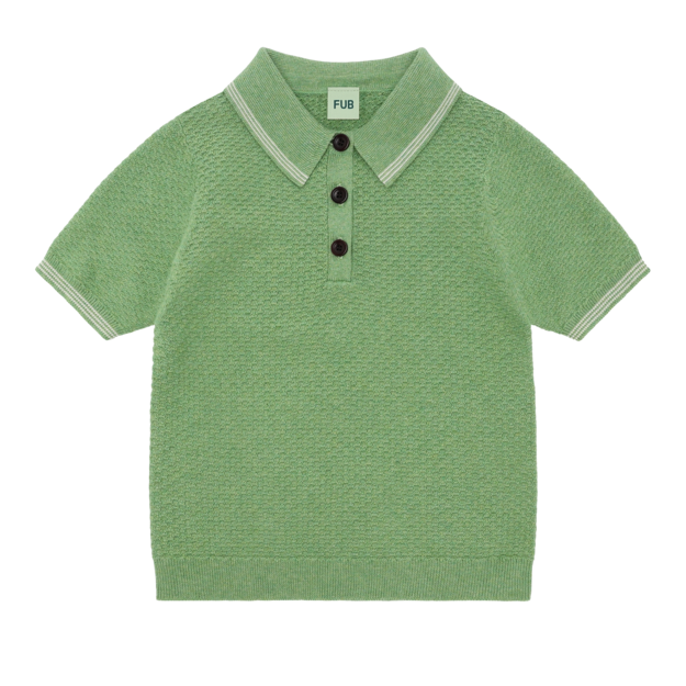 2226 SS PIQUE POLO APPLE MELANGE