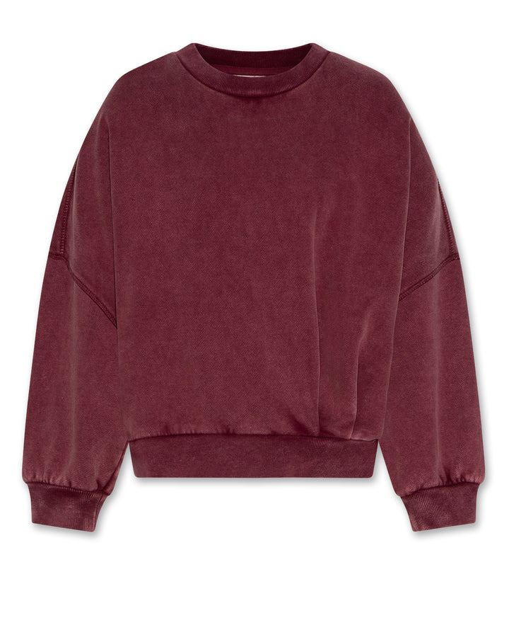 1150362 LYS SWEATER SQUARE - BORDEAUX