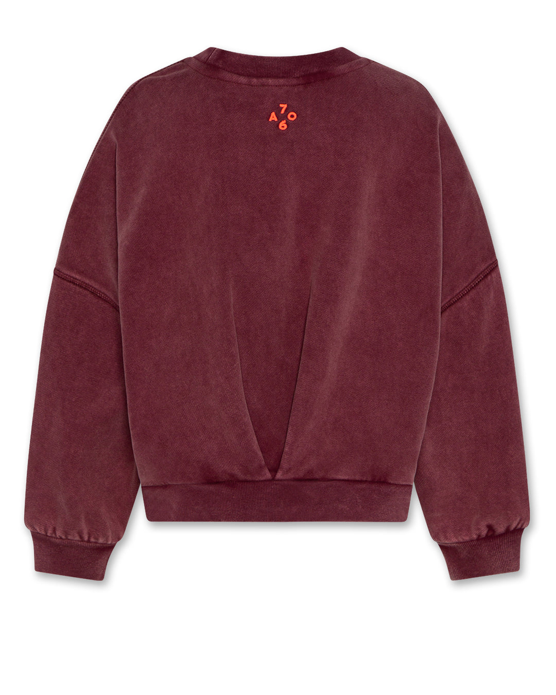 1150362 LYS SWEATER SQUARE - BORDEAUX