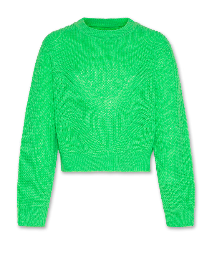 1236700 CHOC C-NECK - FLUO GREEN