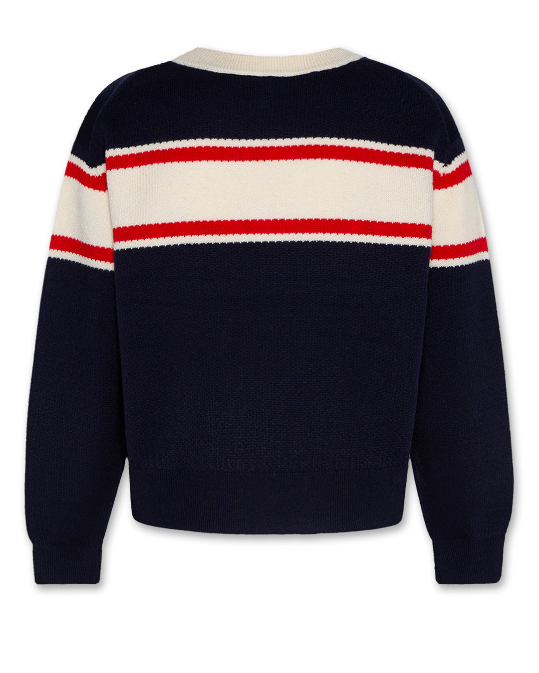 1290732C ELLY C-NECK AO OL - CLASSIC NAVY