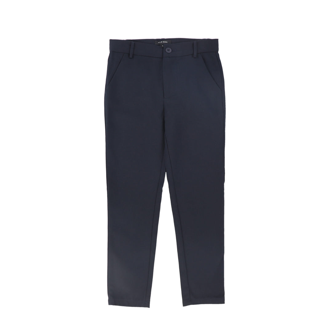 C-23011-Fitted Pants -Navy