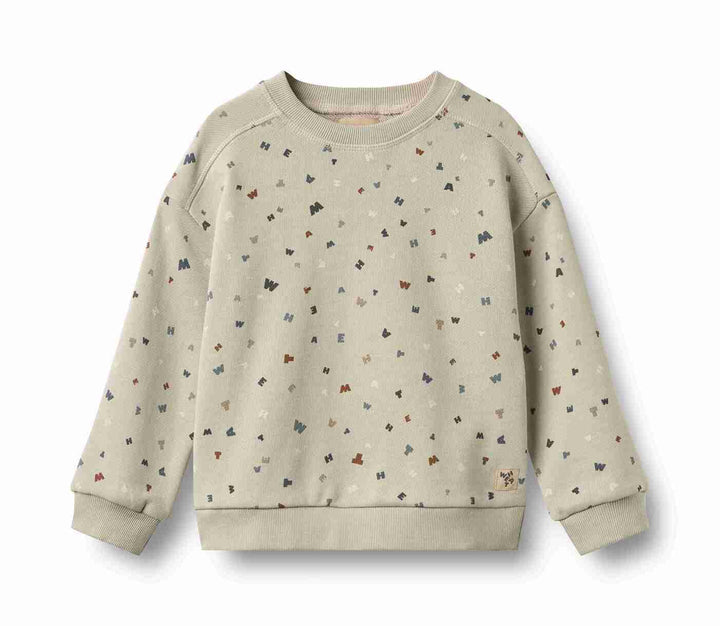 2356-624 SWEATSHIRT L/S SANDRO - NAVY BLUE CHECK