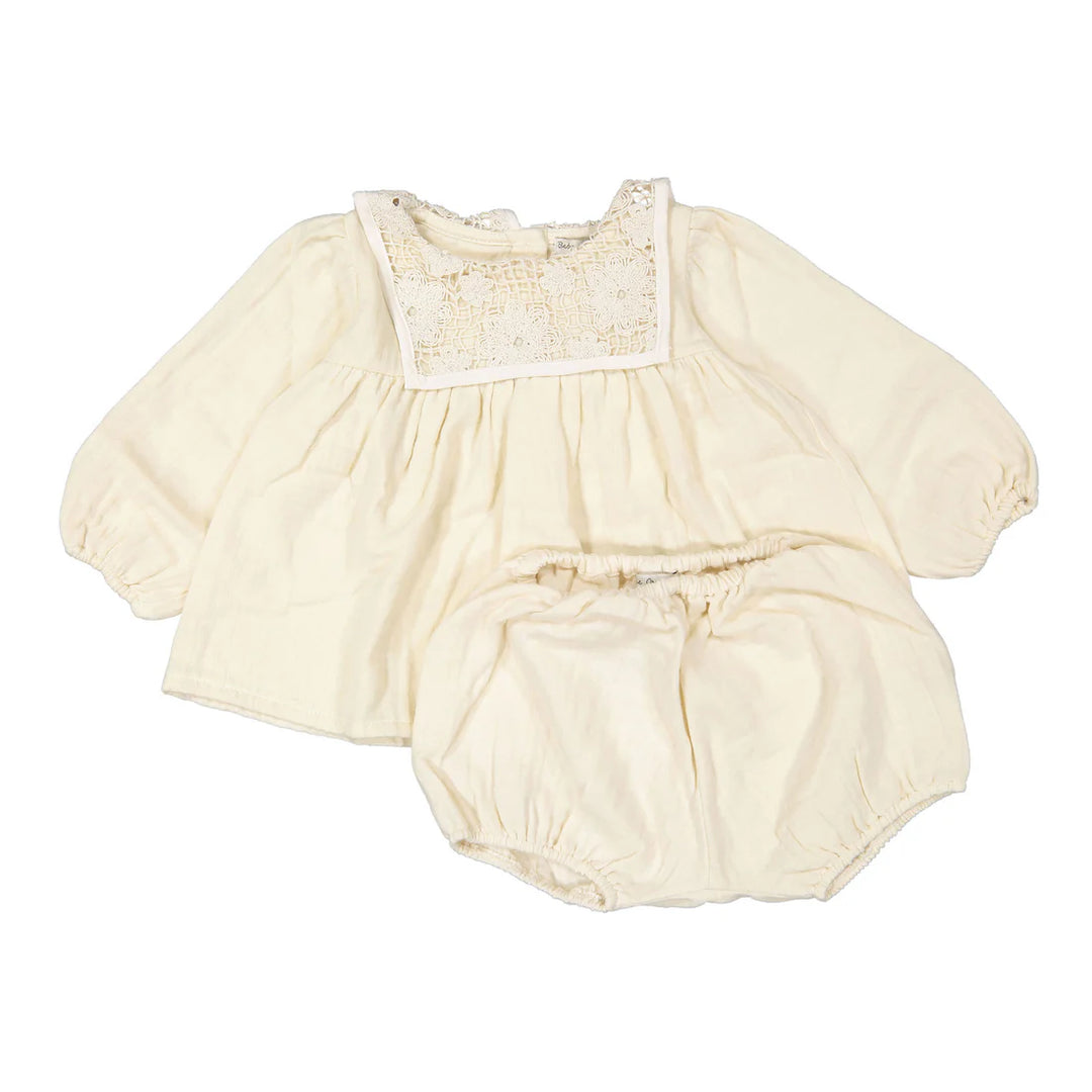 Iris Baby Set-Ivory