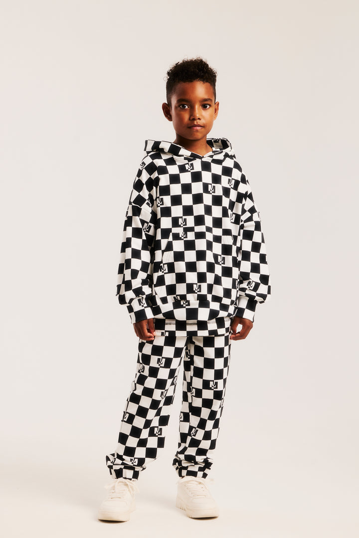 CHECKERED SWEATSHIRT