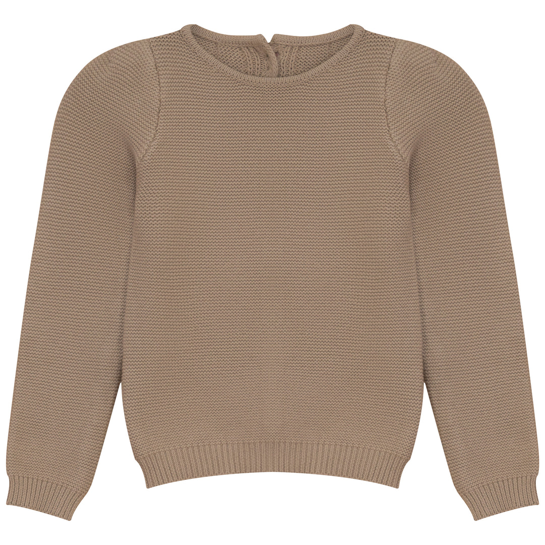 2516CA-GIRL SWEATER-CAMEL
