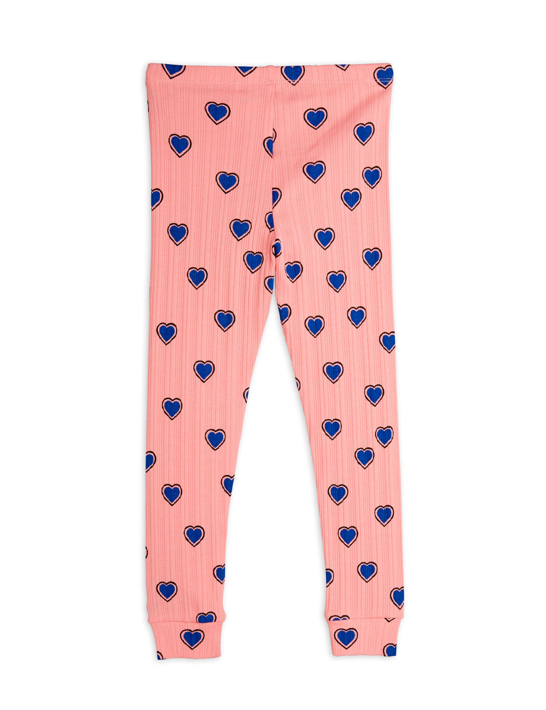 OUTLINED HEARTS AOP LEGGINGS-Pink