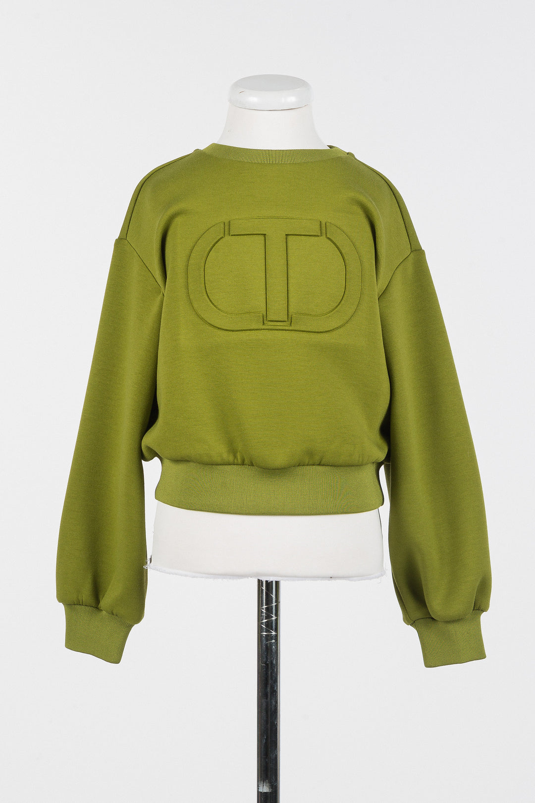 252GJ2051-SWEATSHIRT-OLIVE OIL