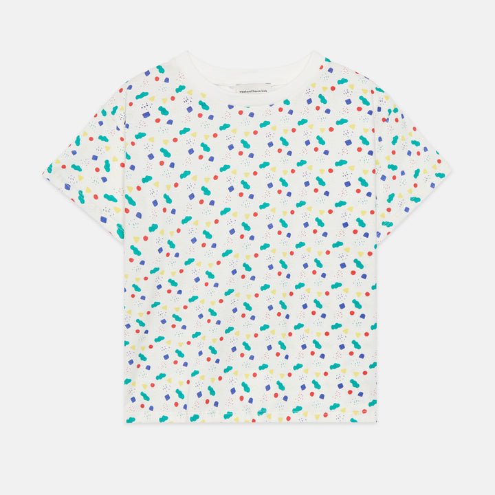 26081 Arty Shape T-shirt - White