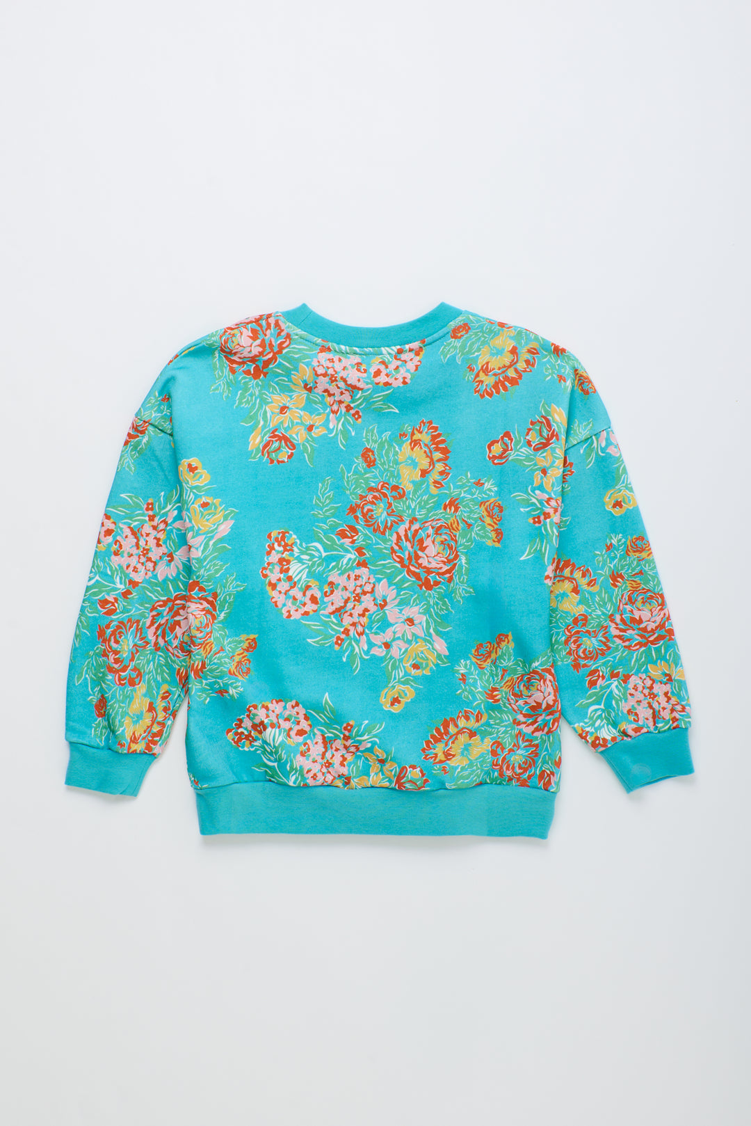 26100307 (Vintage Flowers Sweatshirt Mint)