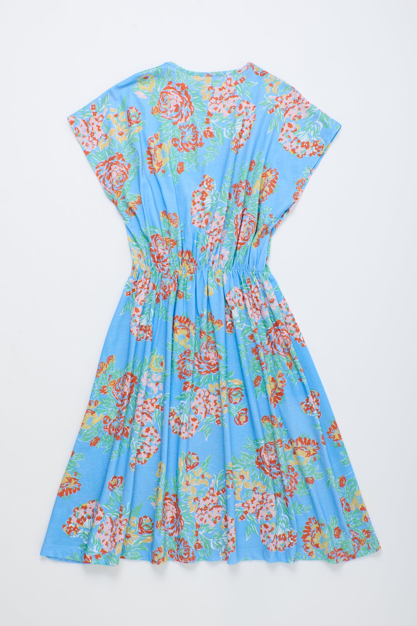 26101311 (Vintage Flowers Dress Blue) – whoopikids