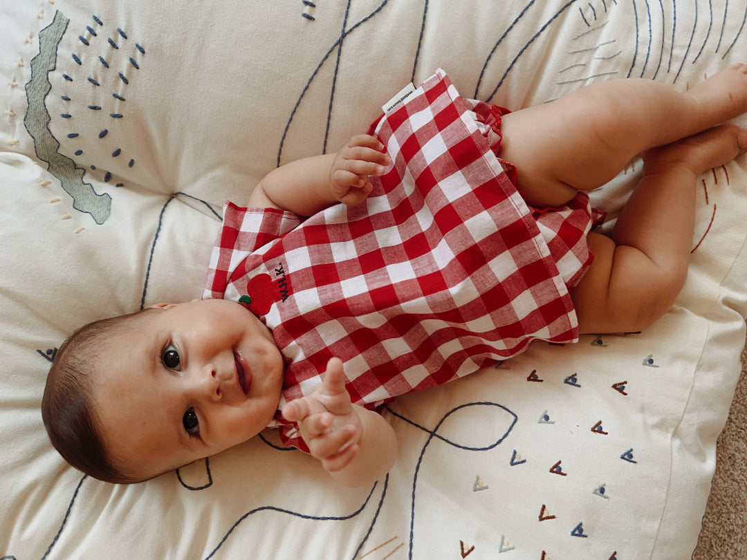 26159 Apple Baby Set - Red and White