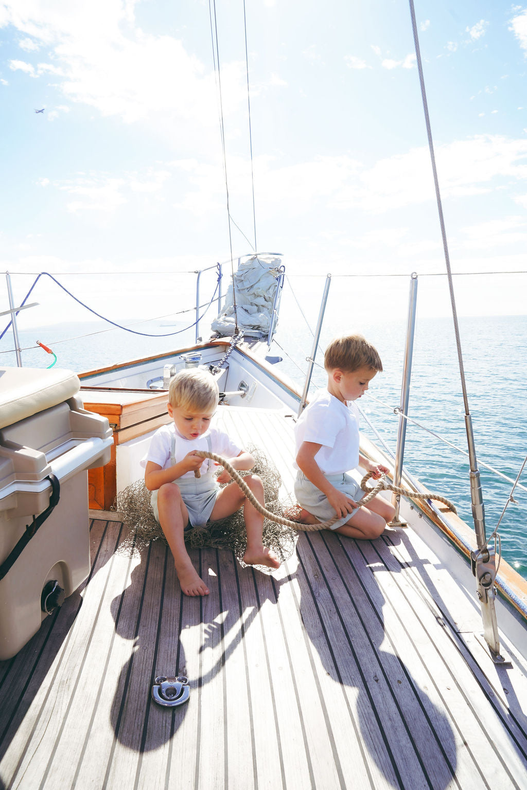 2616-BOY BERMUDAS WITH BUTTONS-YELLOW
