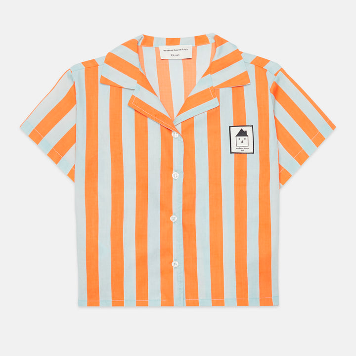 26181 Stripes Shirt - Orange