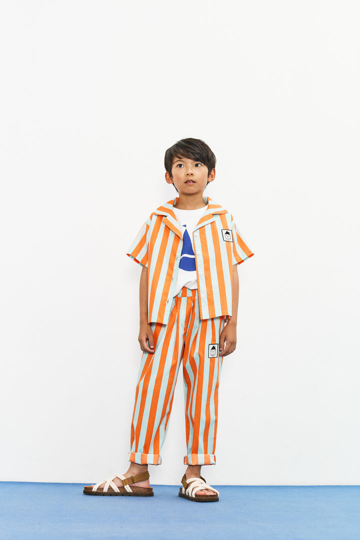 26181 Stripes Shirt - Orange