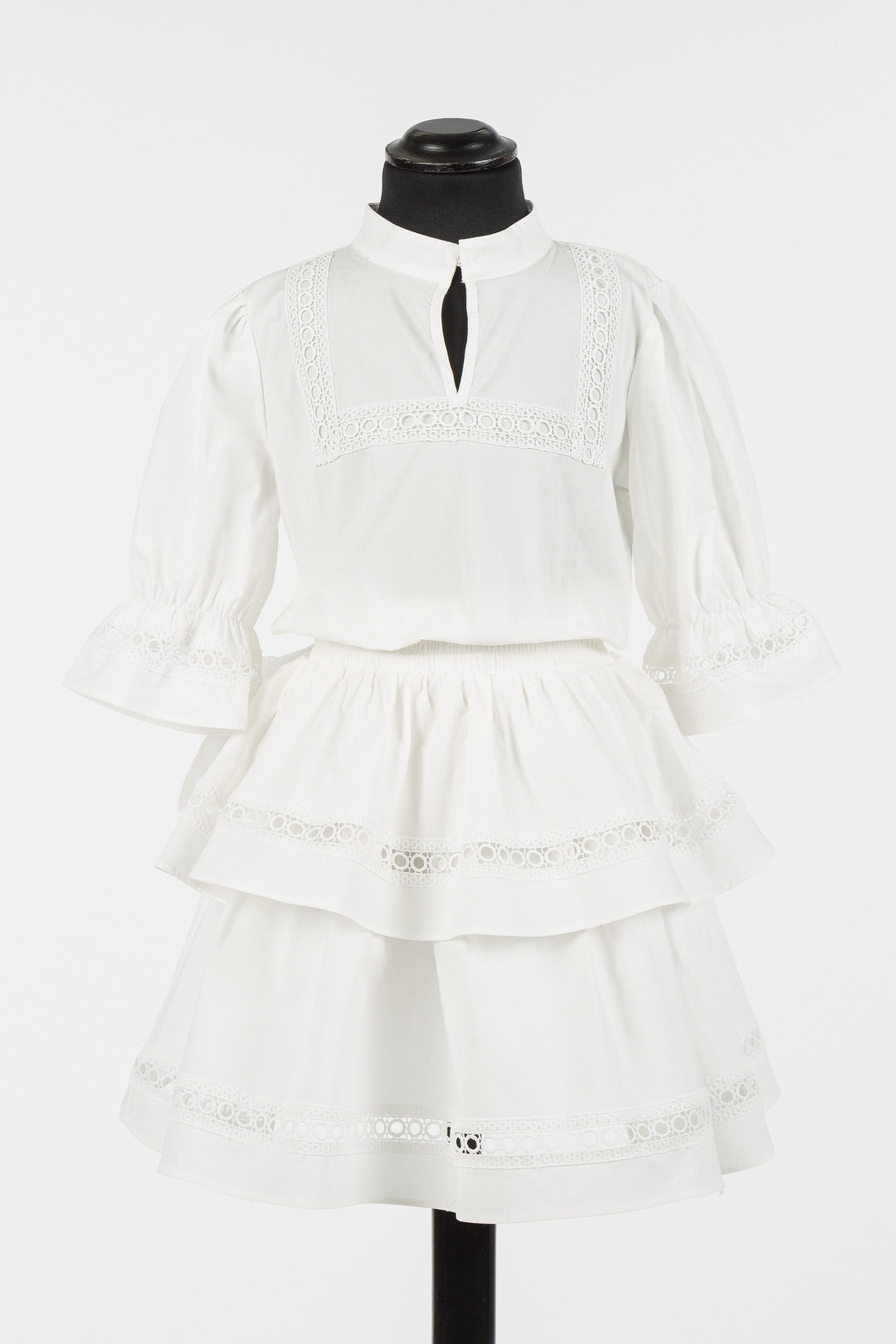 261GB2022 DRESS - OFF WHITE