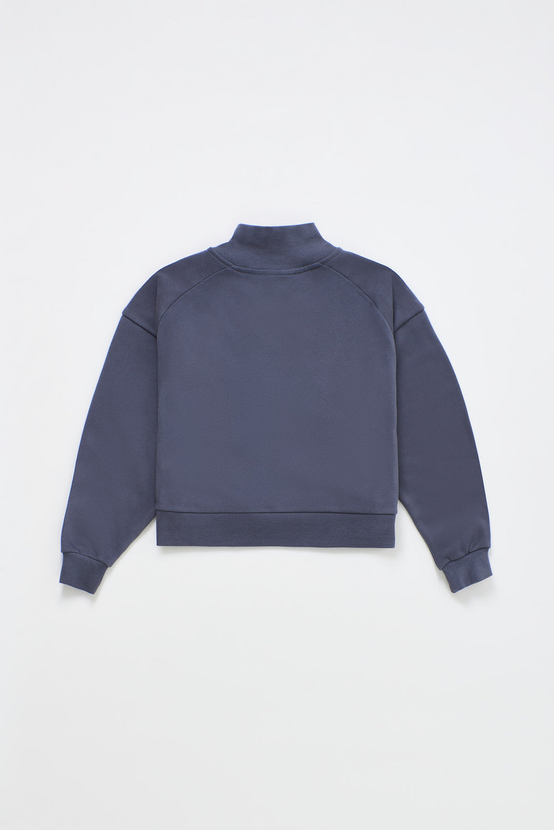 26200305 POSTCARD ZIPPER SWEATSHIRT GREY