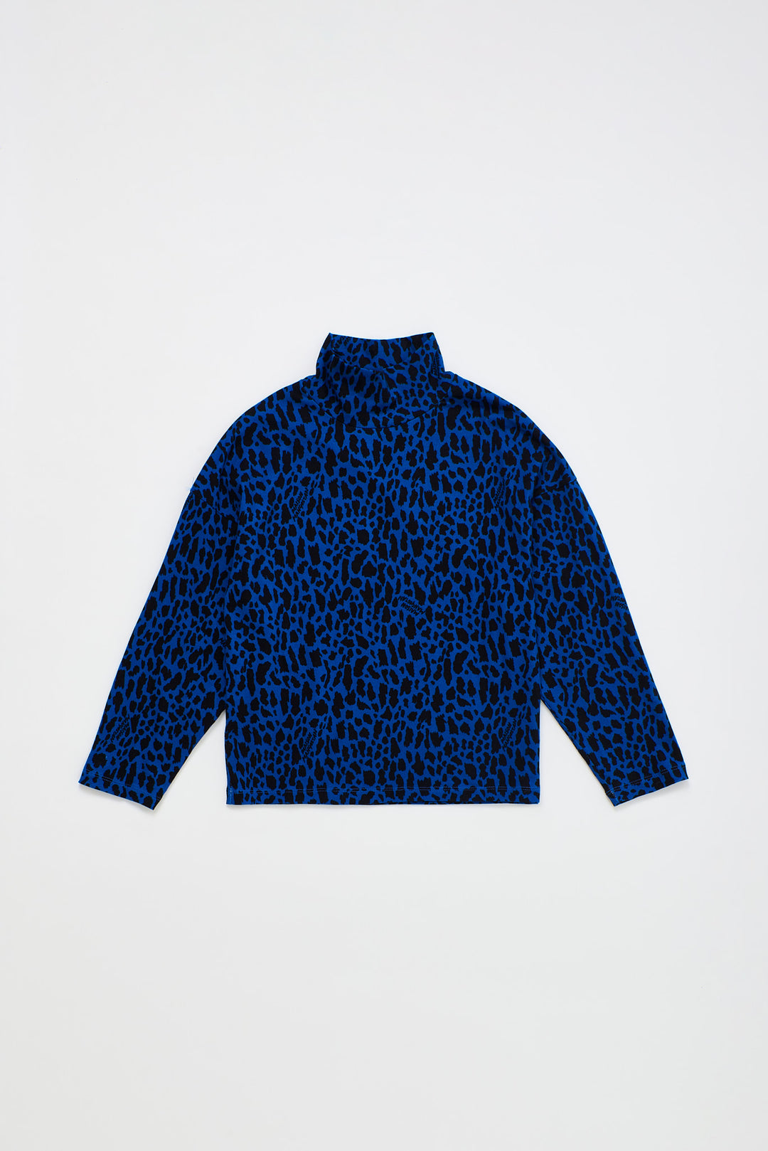 26200420 ANIIMAL PRINT TURTLE T-SHIRT BLUE