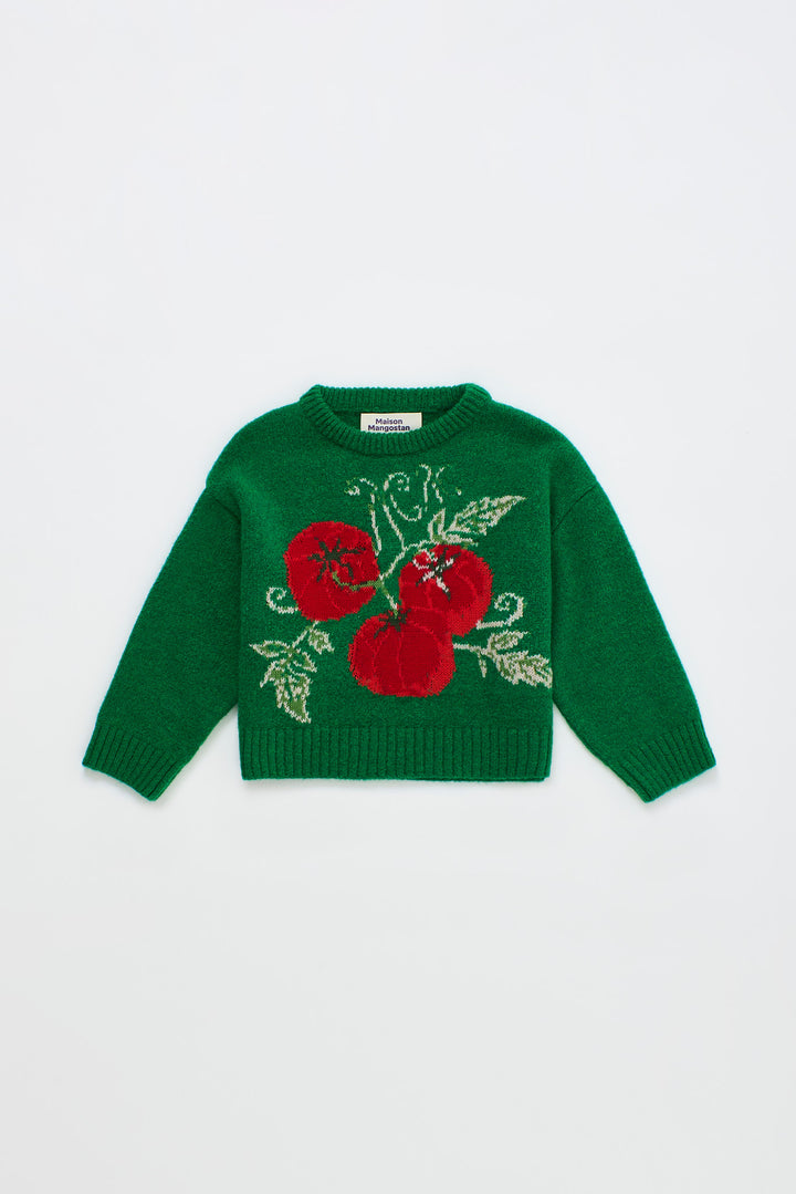 26200810 TOMATE KNITWEAR GREEN