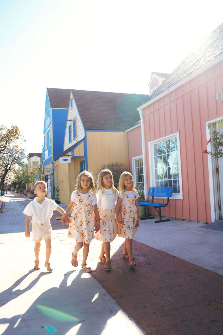 PREORDER 2621-GIRL STRAWBERRY SKIRT