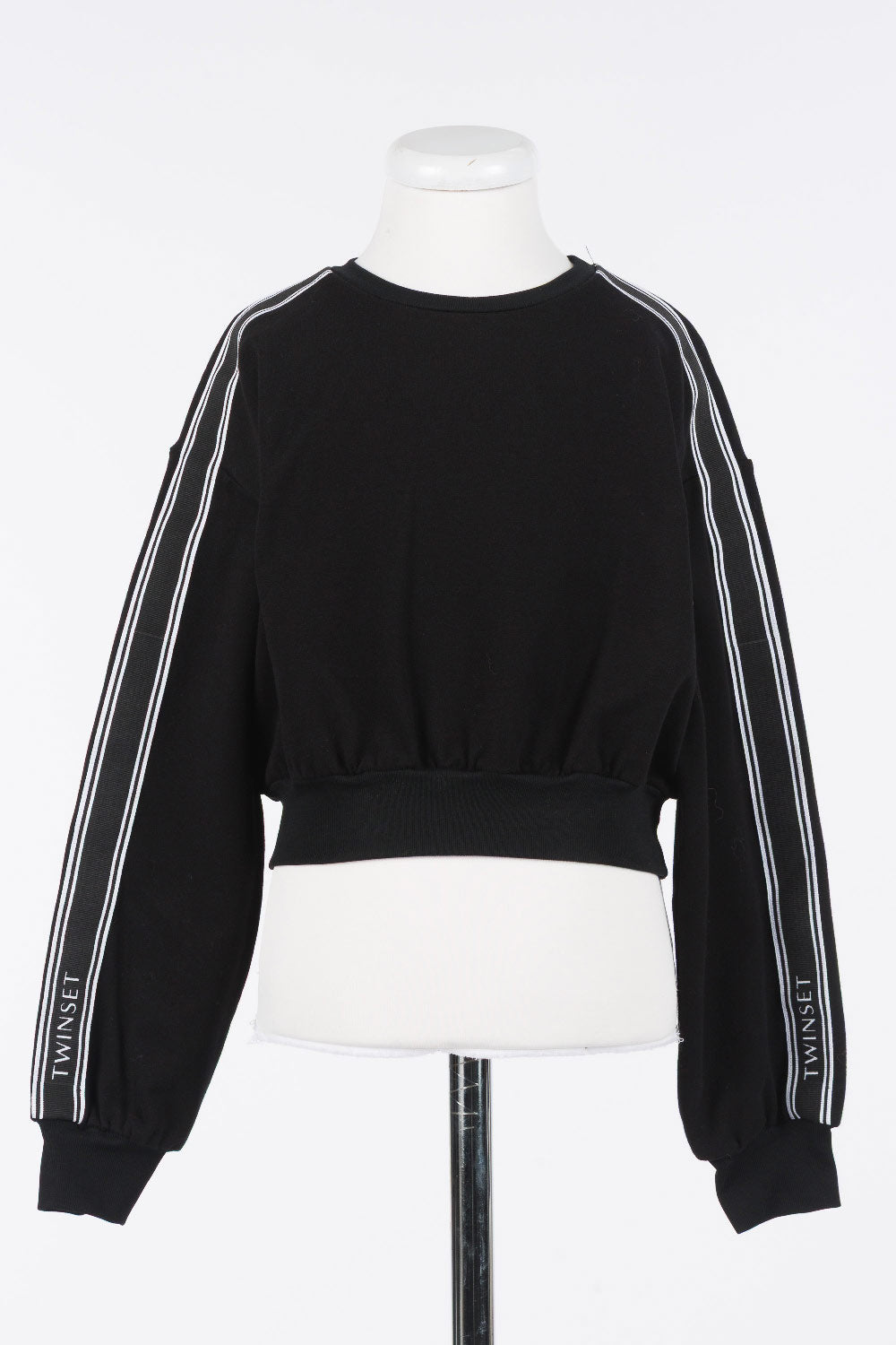 262GJ2283 CREW NECK SWEATSHIRT - BLACK
