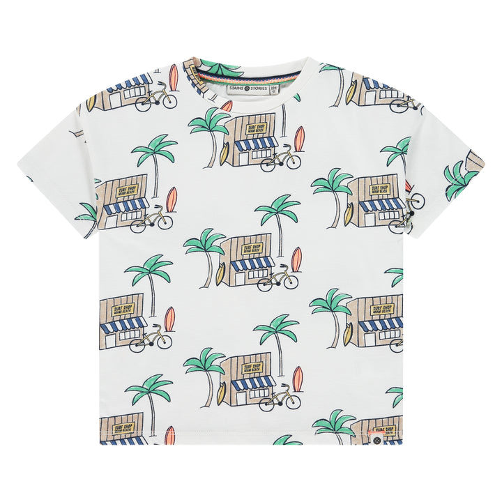 26307643 BOYS SHORT SLEEVE T-SHIRT - CLOUD