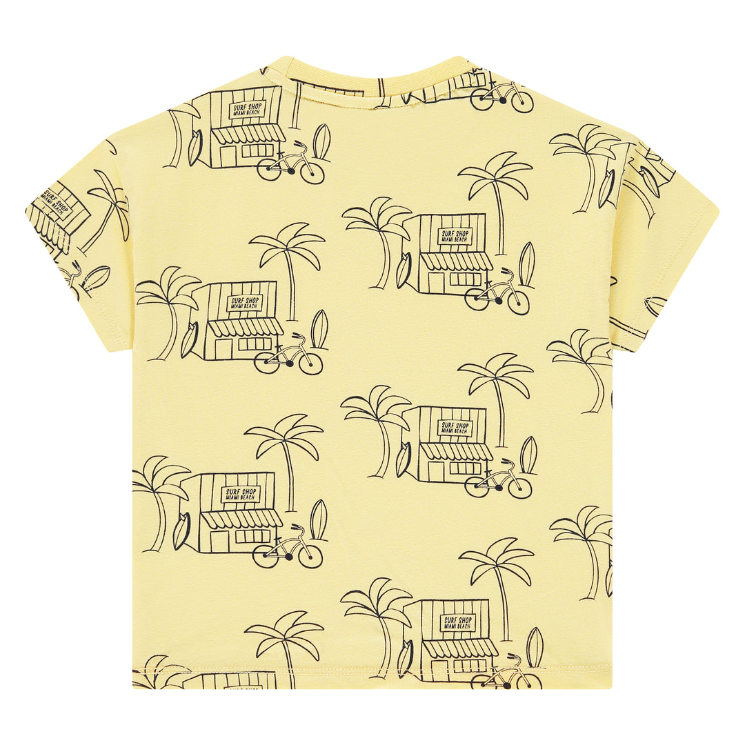 26307645 BOYS SHORT SLEEVE T-SHIRT - YELLOW