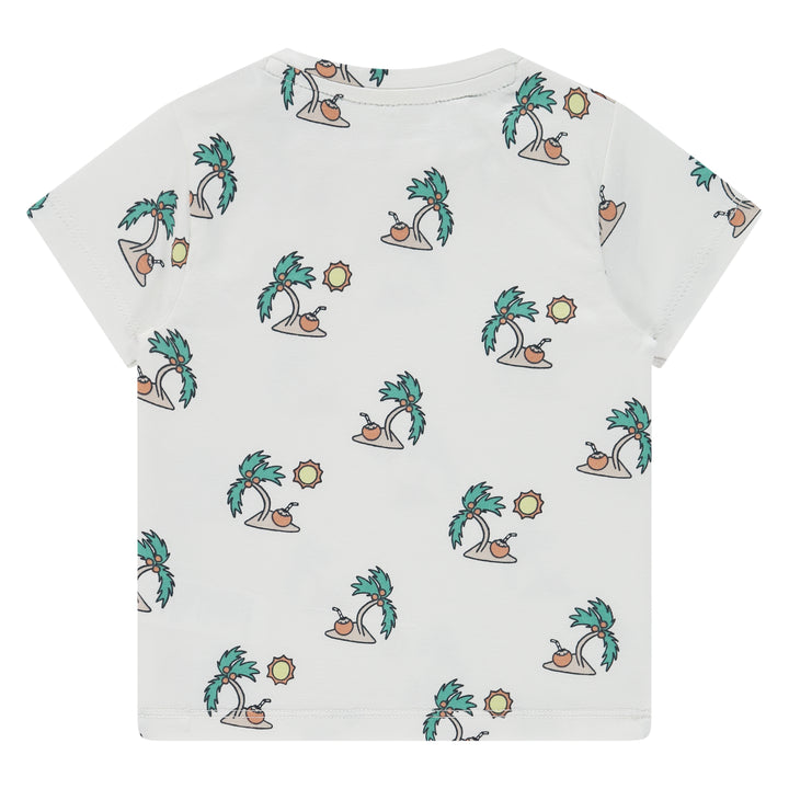 26327647 BABY BOYS SHORT SLEEVE T-SHIRT - BONE