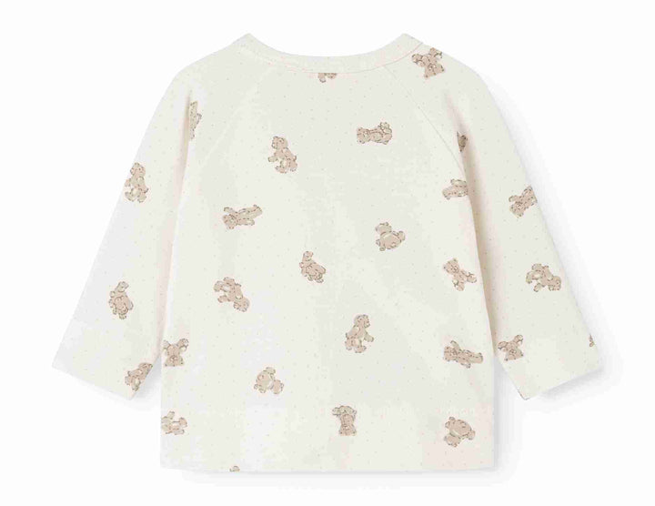 264-109-03 Tuti Wrap LS/Pixa Pants Set - Teddybears