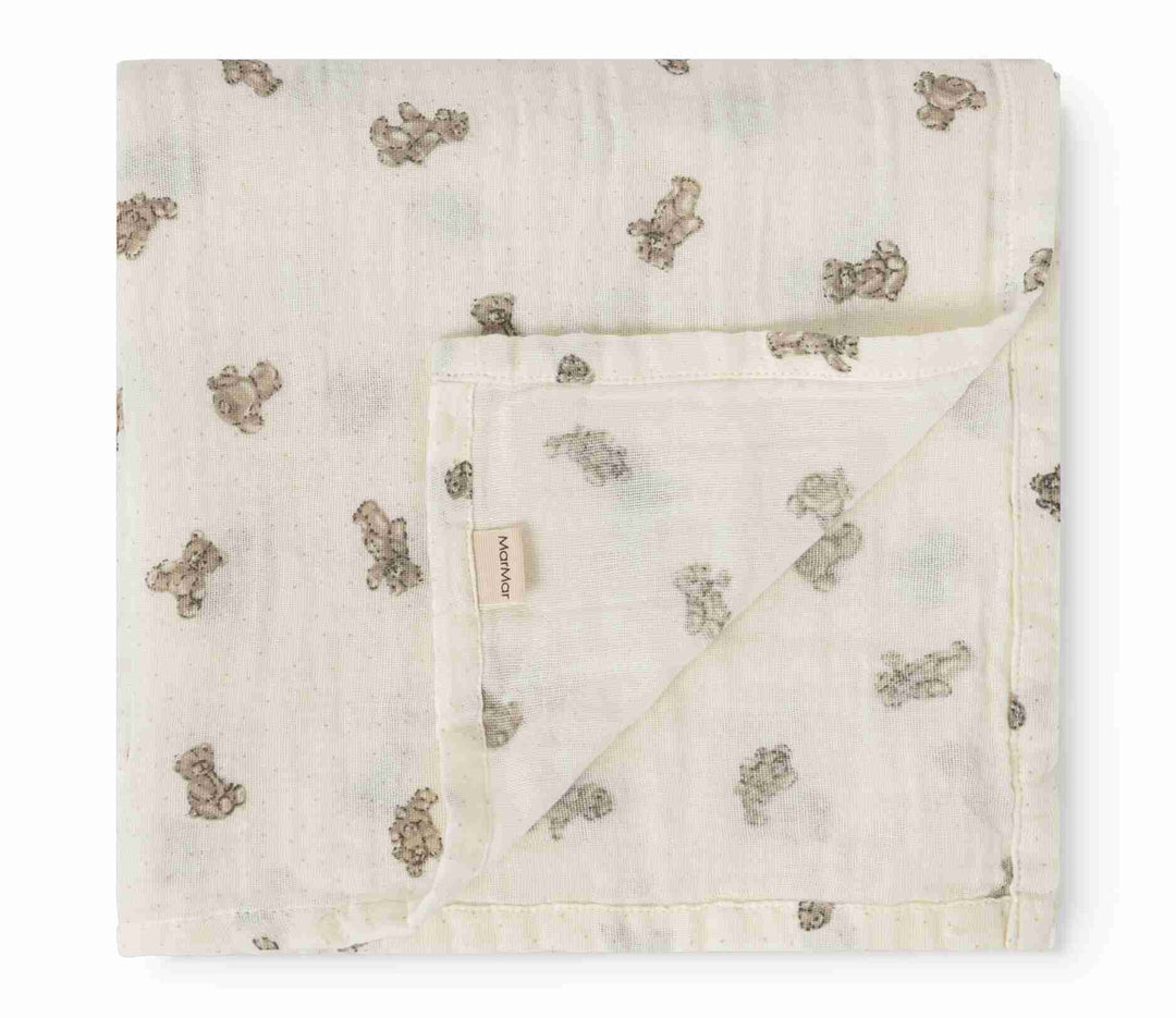 264-363-02 Swaddle - Teddybears